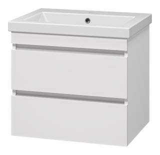 Подвесная тумба под раковину Misty Енисей 60см белый